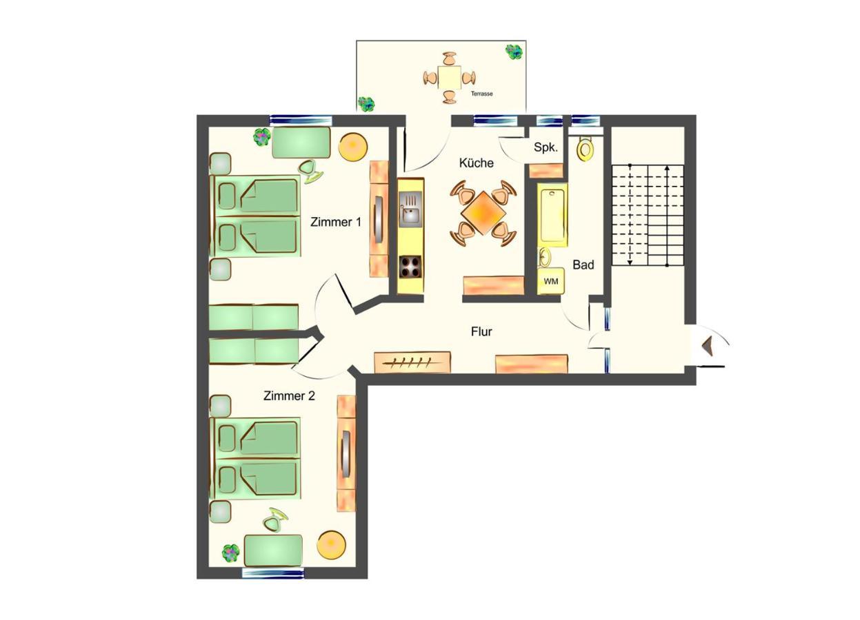 Haus Sonnenschein Ferienwohnung Ole Херингсдорф Экстерьер фото